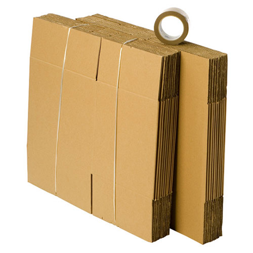 Kit cartons déménagement vaisselle avec 1 rouleau d'adhésif gratuit :  : Fournitures de bureau